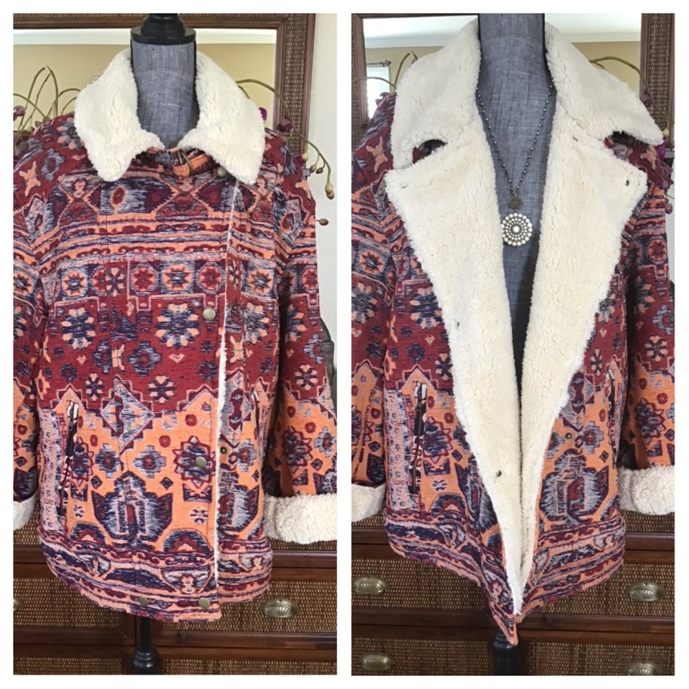 Free People Star Valley Coat.  NWT. - Picture 4 of 8